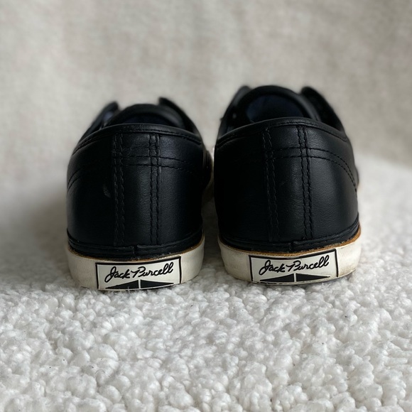 Converse Jack Purcell Unisex Leather Slipon Sneakers - Picture 11 of 16